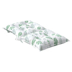 Cuscino da Esterno 6 pcs Bianco 100 x 50 x 7 cm Tessuto
