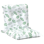 Cuscino da Esterno 6 pcs Bianco 100 x 50 x 7 cm Tessuto