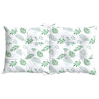 Cuscino da Esterno 6 pcs Bianco 100 x 50 x 7 cm Tessuto