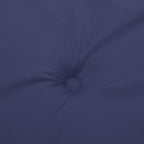 Cuscino da Esterno 2 pcs Blu navy 180 x 55 x 7 cm Tessuto