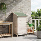 Capanno da Giardino Bianco 59 x 56 x 113,5 cm