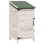 Capanno da Giardino Bianco 59 x 56 x 113,5 cm