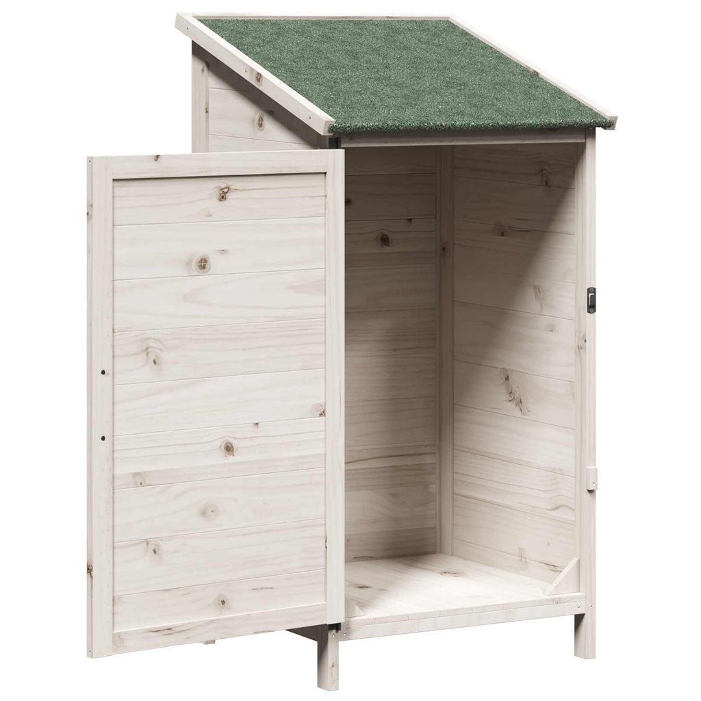 Capanno da Giardino Bianco 59 x 56 x 113,5 cm
