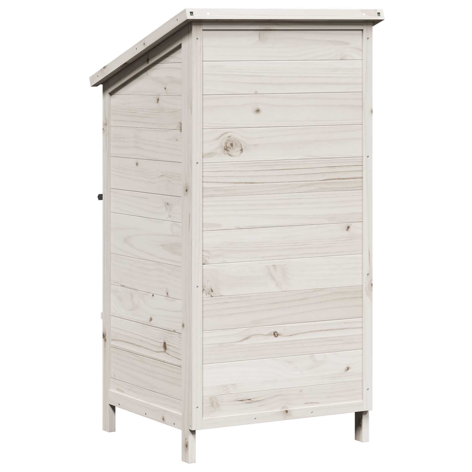 Capanno da Giardino Bianco 59 x 56 x 113,5 cm