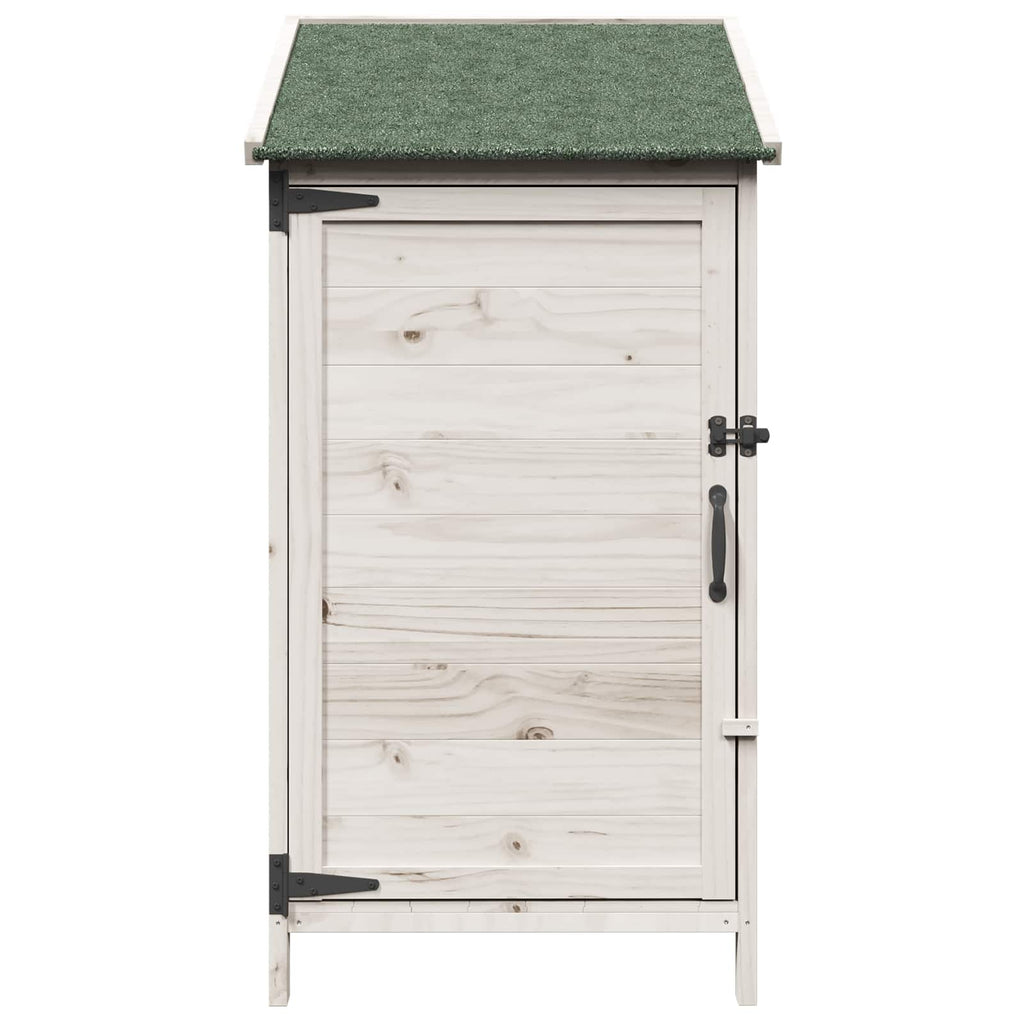 Capanno da Giardino Bianco 59 x 56 x 113,5 cm