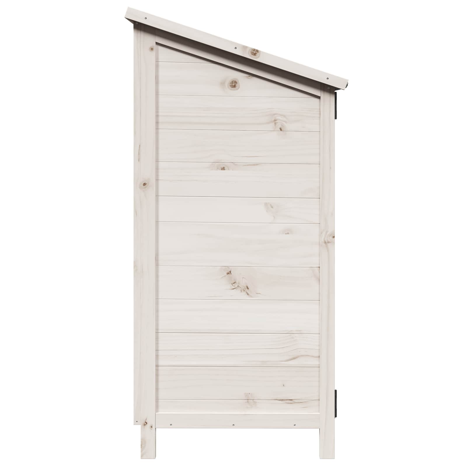 Capanno da Giardino Bianco 59 x 56 x 113,5 cm