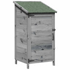 Capanno da Giardino Grigio 59 x 56 x 113,5 cm