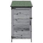 Capanno da Giardino Grigio 59 x 56 x 113,5 cm