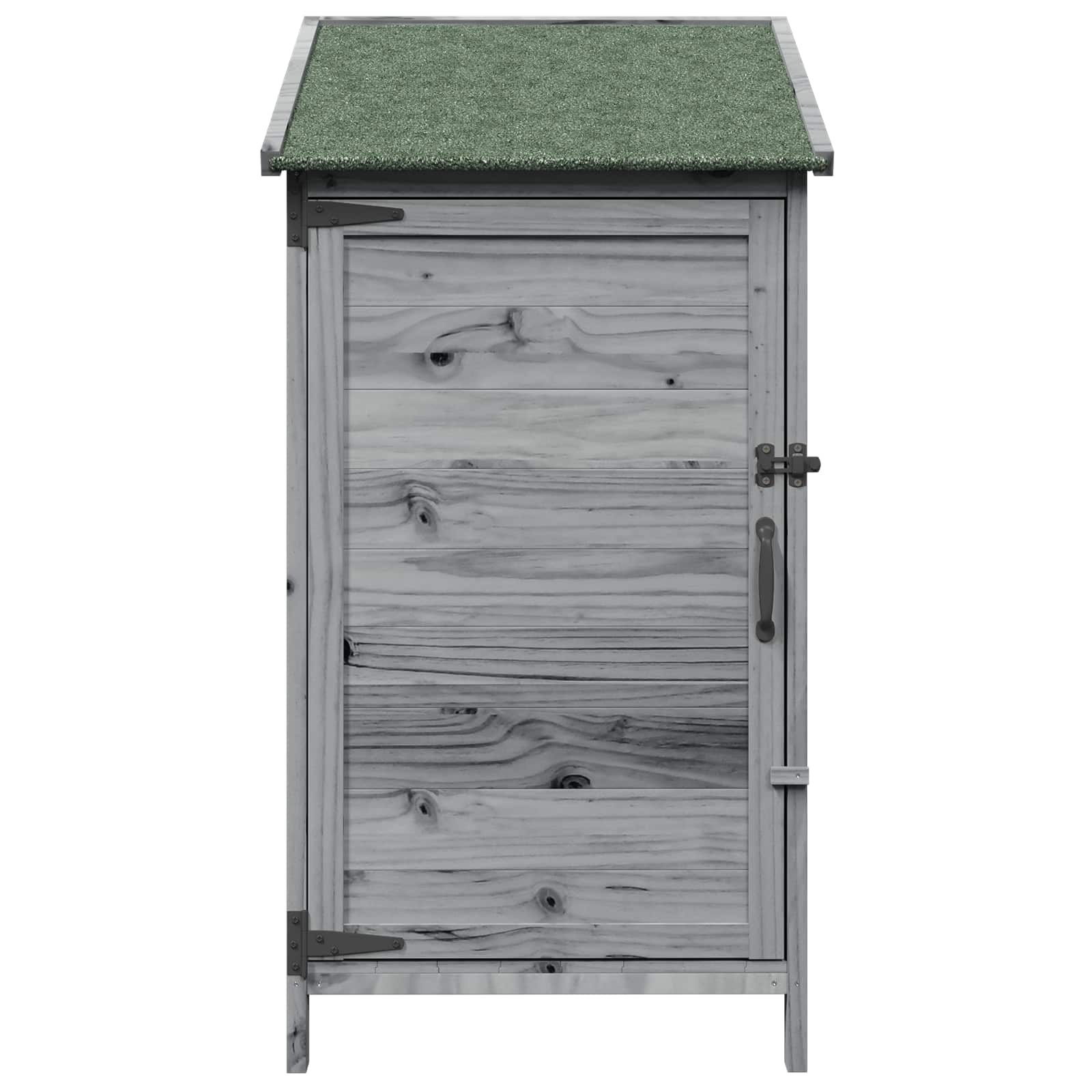 Capanno da Giardino Grigio 59 x 56 x 113,5 cm