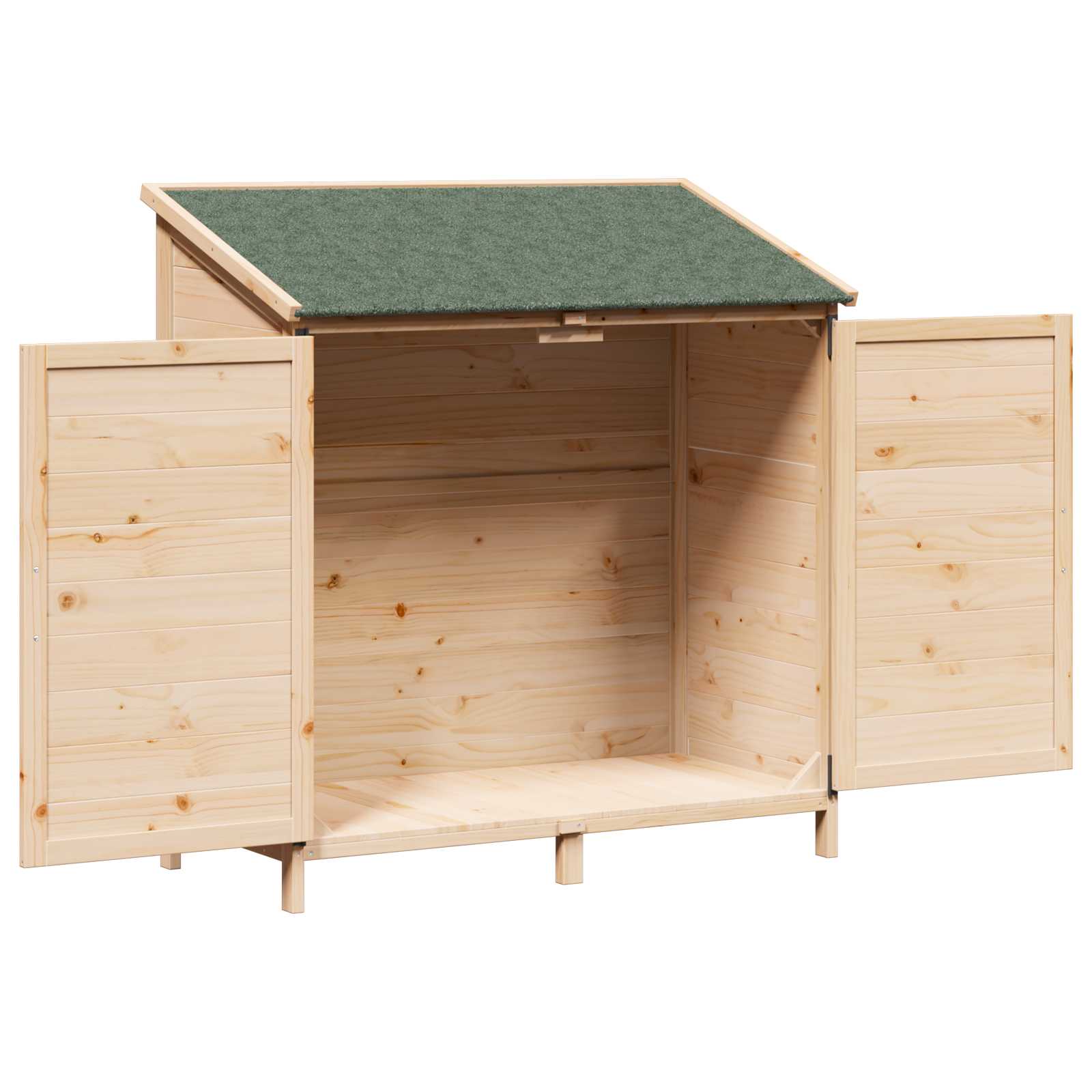 Capanno da Giardino Naturale 106,5 x 56 x 113,5 cm