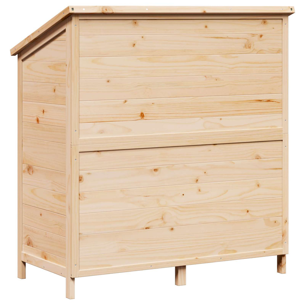 Capanno da Giardino Naturale 106,5 x 56 x 113,5 cm
