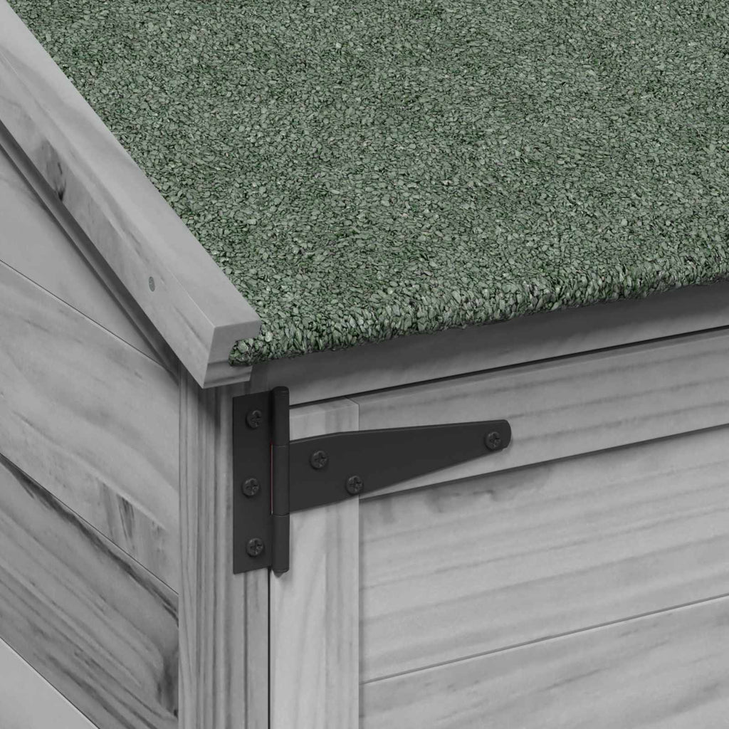 Capanno da Giardino Grigio 106,5 x 56 x 113,5 cm