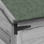 Capanno da Giardino Grigio 106,5 x 56 x 113,5 cm
