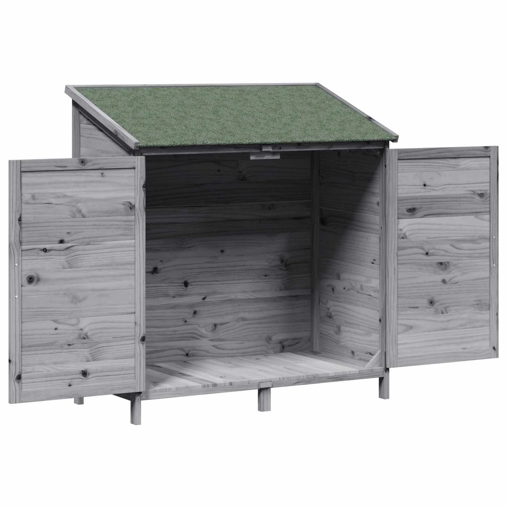 Capanno da Giardino Grigio 106,5 x 56 x 113,5 cm