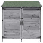 Capanno da Giardino Grigio 106,5 x 56 x 113,5 cm