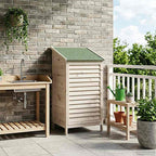 Capanno da Giardino Bianco 59 x 56 x 113,5 cm