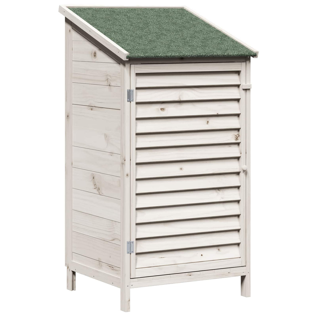 Capanno da Giardino Bianco 59 x 56 x 113,5 cm