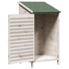 Capanno da Giardino Bianco 59 x 56 x 113,5 cm