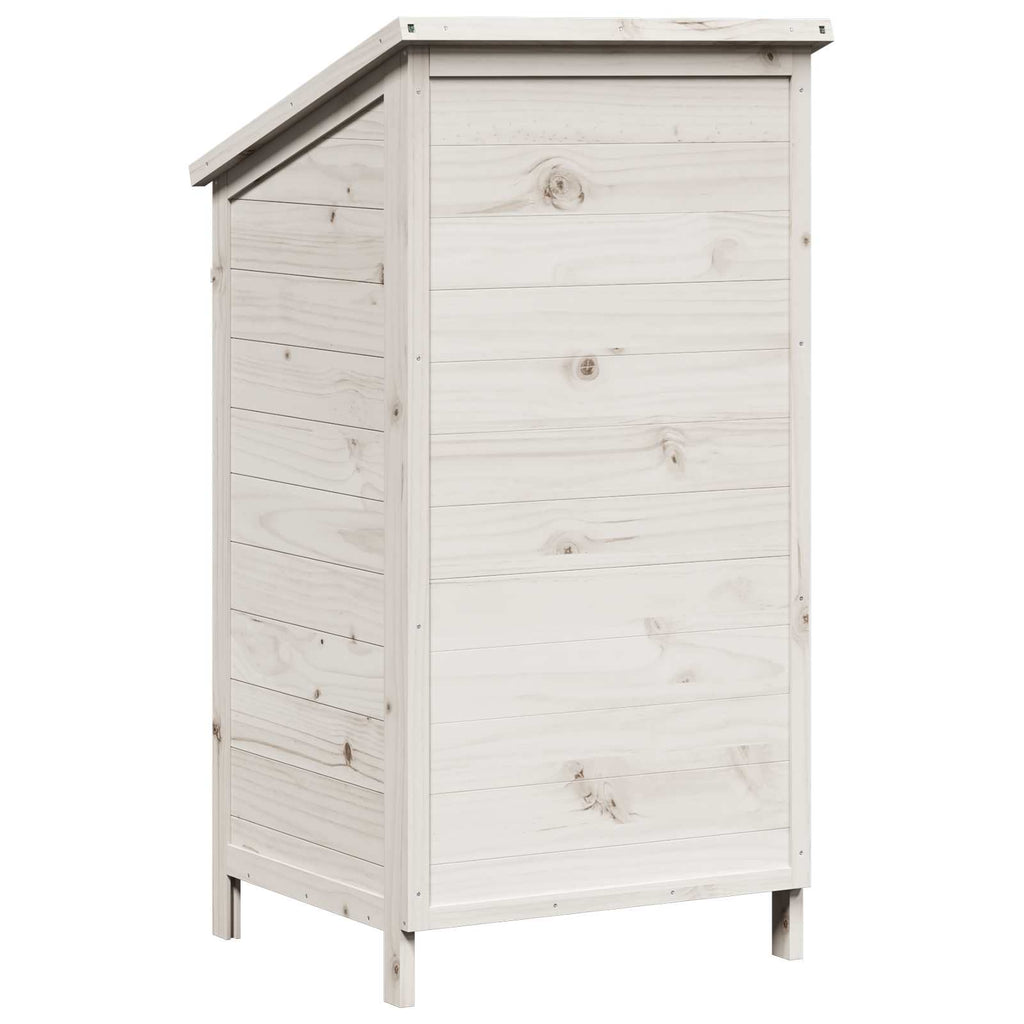 Capanno da Giardino Bianco 59 x 56 x 113,5 cm