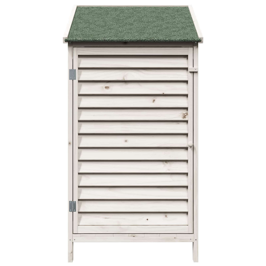 Capanno da Giardino Bianco 59 x 56 x 113,5 cm