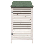 Capanno da Giardino Bianco 59 x 56 x 113,5 cm