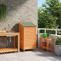 Capanno da Giardino Marrone 59 x 56 x 113,5 cm