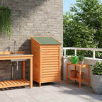 Capanno da Giardino Marrone 59 x 56 x 113,5 cm