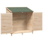 Capanno da Giardino Naturale 106 x 56 x 113,5 cm