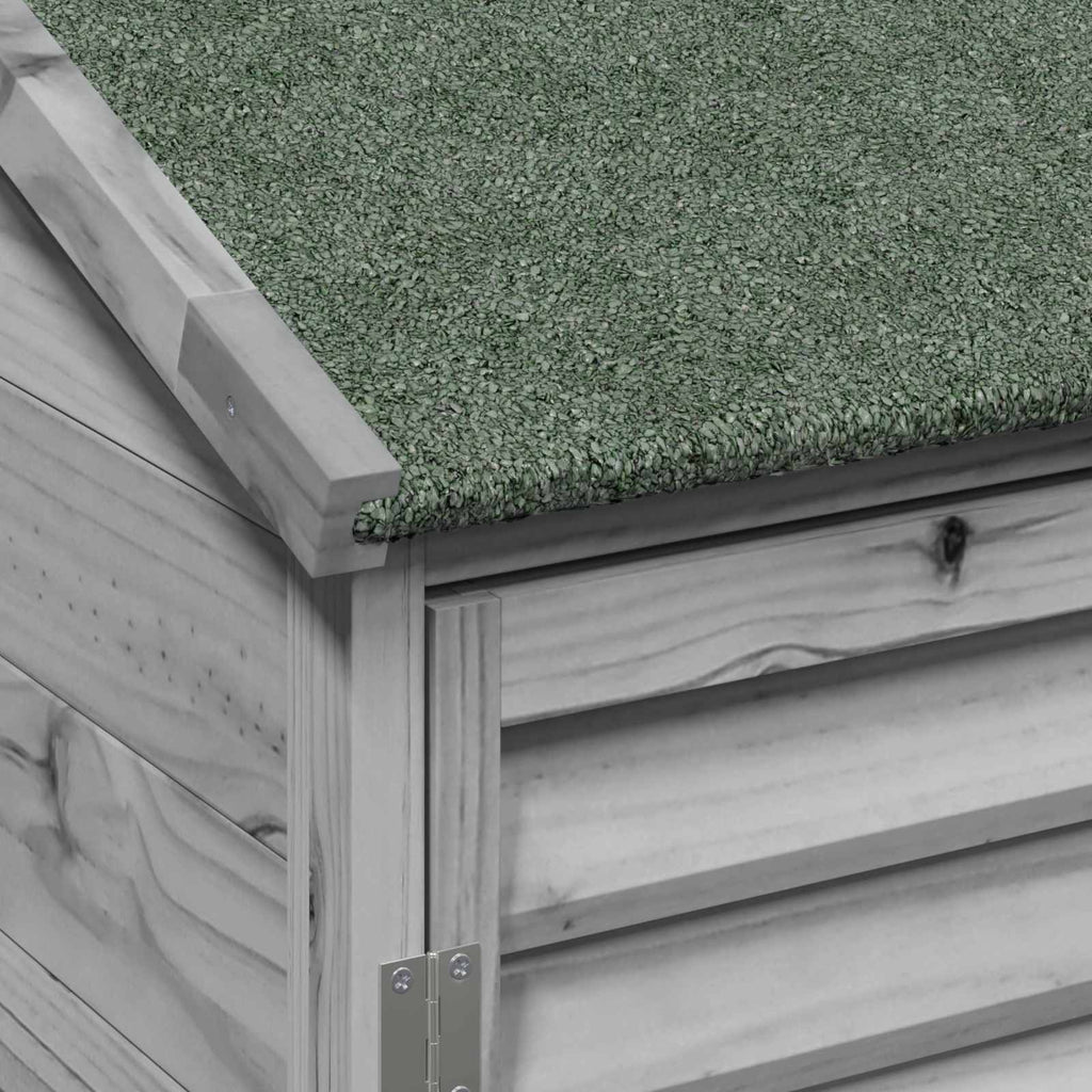 Capanno da Giardino Grigio 106 x 56 x 113,5 cm