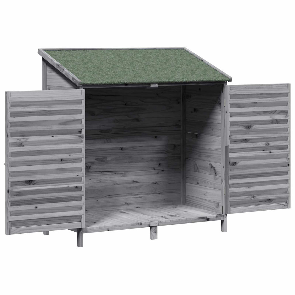 Capanno da Giardino Grigio 106 x 56 x 113,5 cm