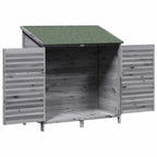 Capanno da Giardino Grigio 106 x 56 x 113,5 cm