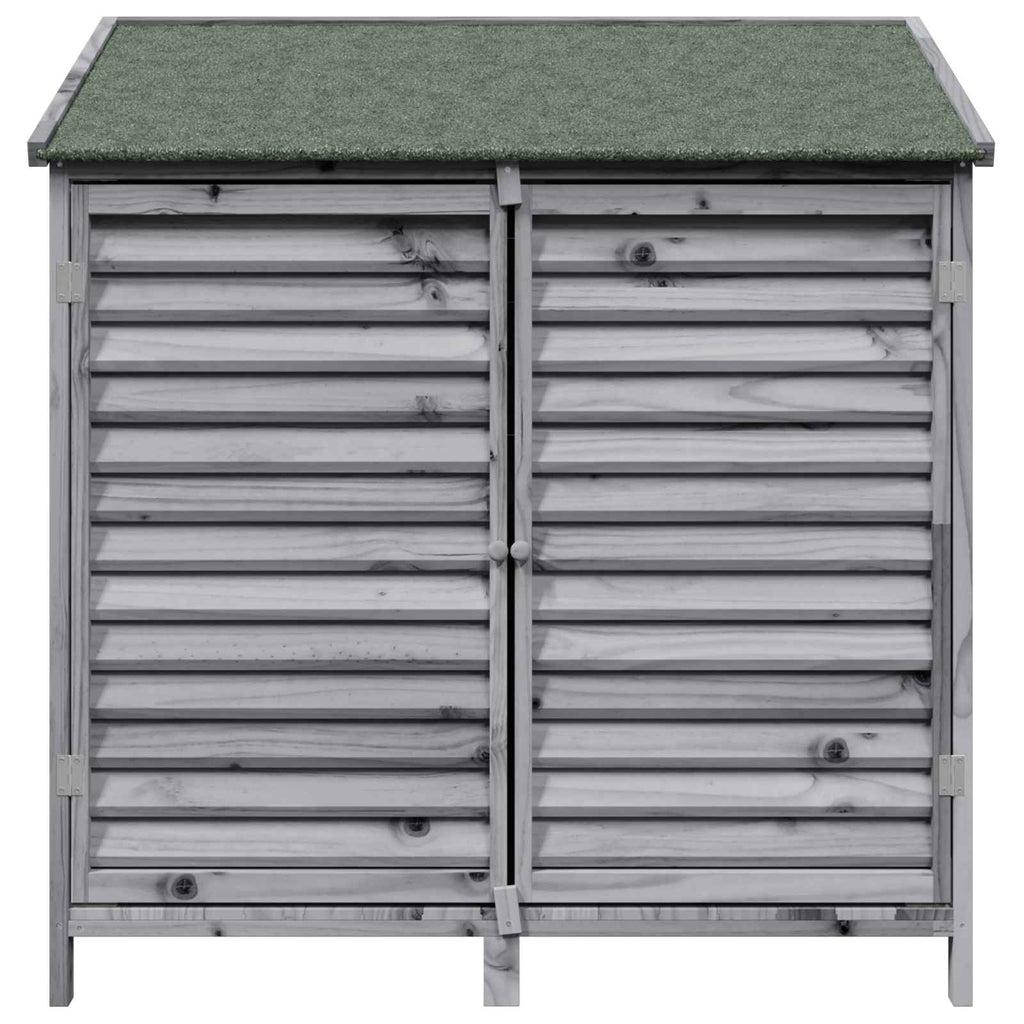 Capanno da Giardino Grigio 106 x 56 x 113,5 cm