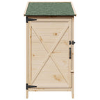 Capanno da Giardino Naturale 59,5 x 56 x 113,5 cm