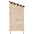 Capanno da Giardino Naturale 59,5 x 56 x 113,5 cm