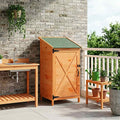 Capanno da Giardino Marrone 59,5 x 56 x 113,5 cm