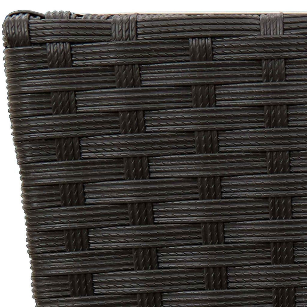 Set da esterno 3 pcs Nero Metallo