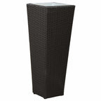 Set da esterno 3 pcs Nero Metallo