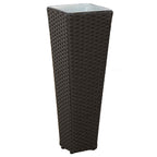 Set da esterno 3 pcs Nero Metallo