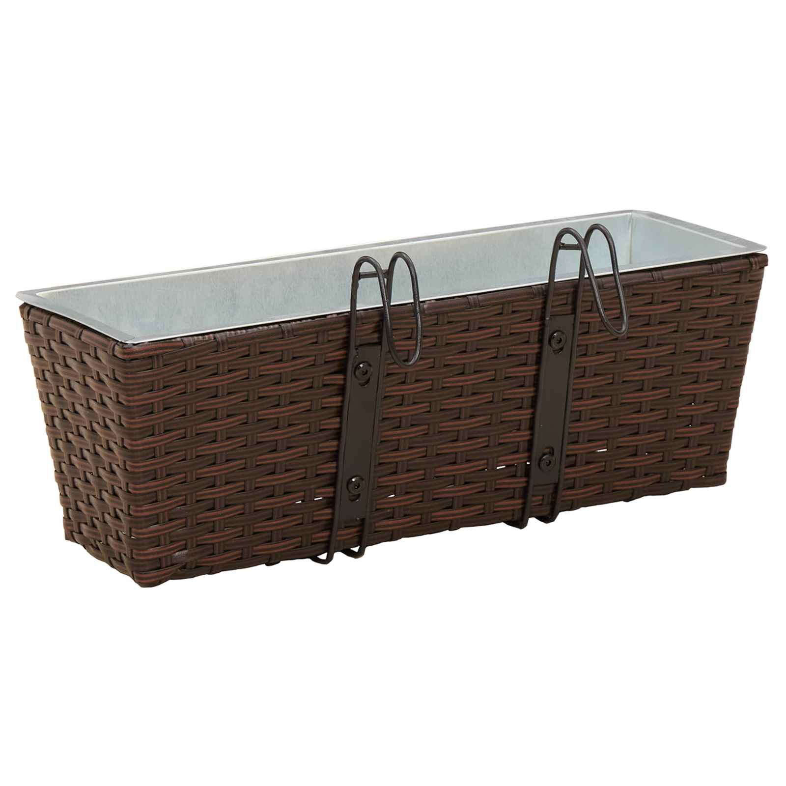 Ringhiera 2 pcs 50 x 17 x 17 cm Metallo