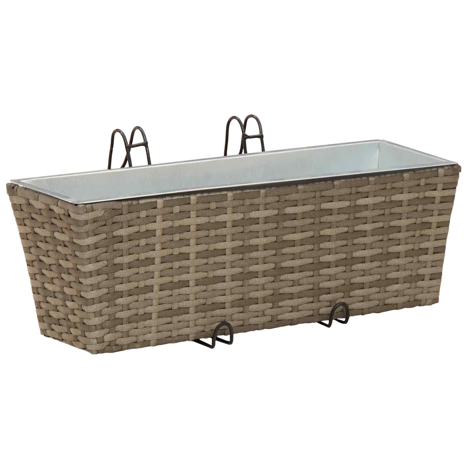 Ringhiera 2 pcs 50 x 17 x 17 cm Metallo