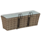 Ringhiera 2 pcs 50 x 17 x 17 cm Metallo