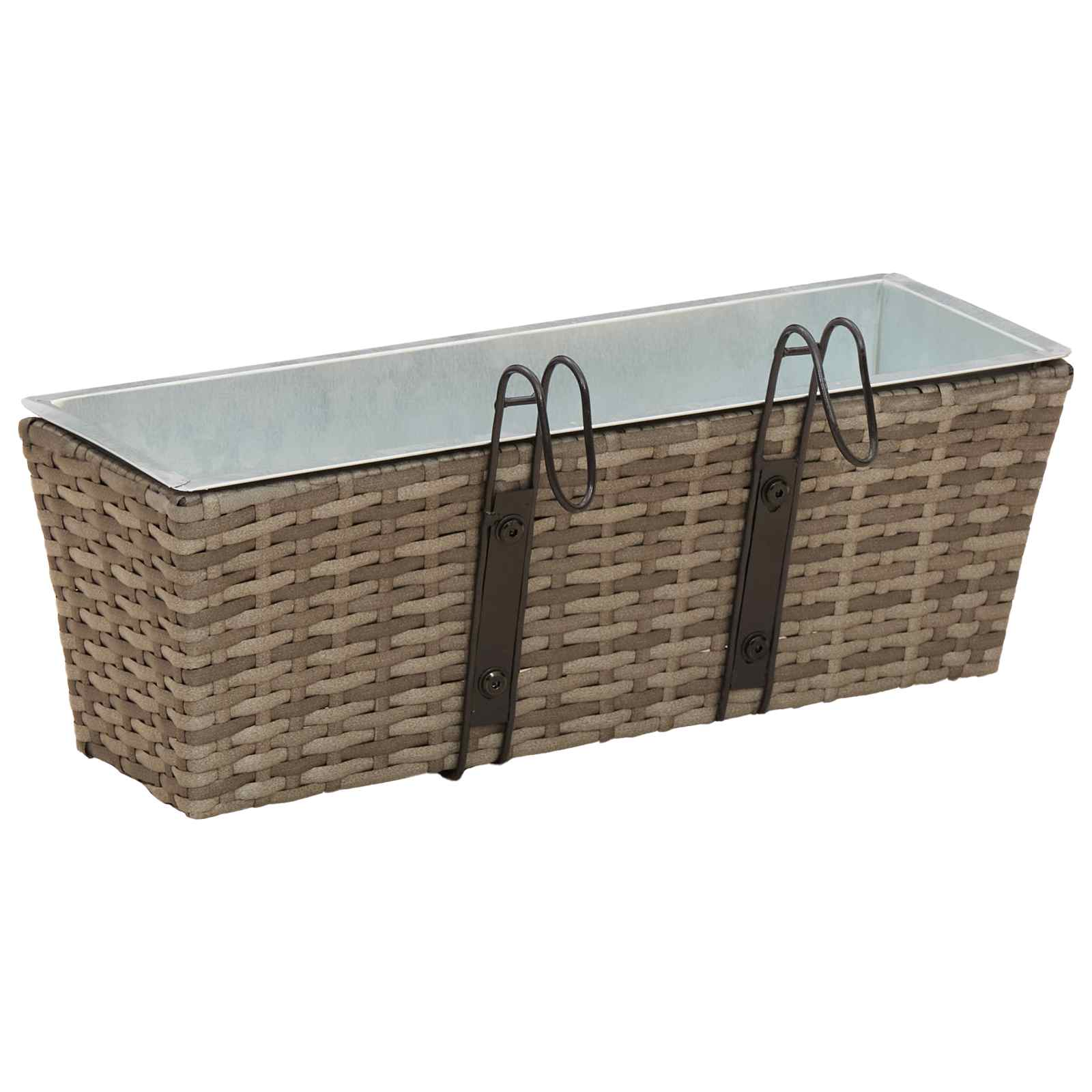 Ringhiera 2 pcs 50 x 17 x 17 cm Metallo