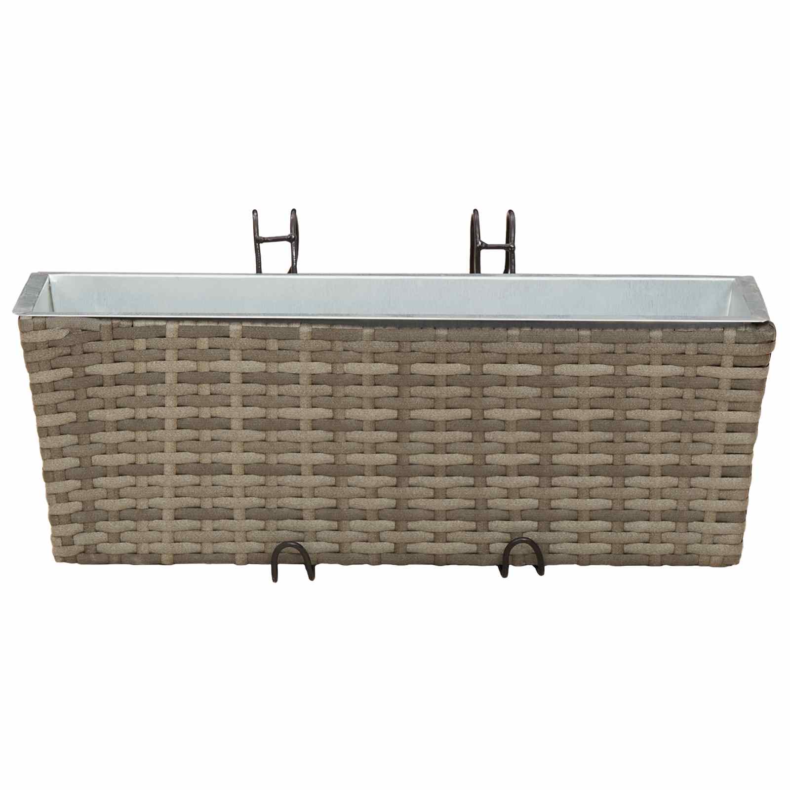 Ringhiera 2 pcs 50 x 17 x 17 cm Metallo