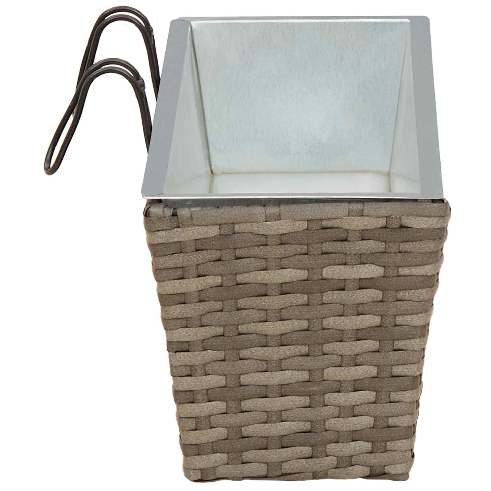 Ringhiera 2 pcs 50 x 17 x 17 cm Metallo