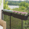 Ringhiera 2 pcs 80 x 17 x 17 cm Metallo