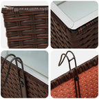 Ringhiera 2 pcs 80 x 17 x 17 cm Metallo