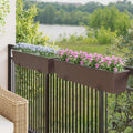 Ringhiera 2 pcs 80 x 17 x 17 cm Metallo