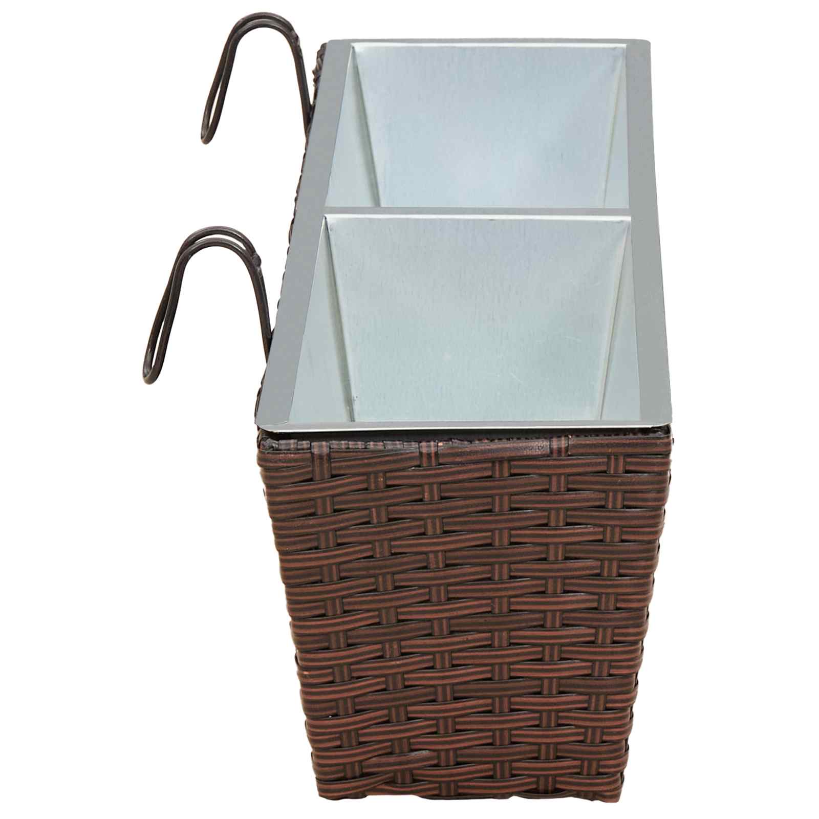 Ringhiera 2 pcs 80 x 17 x 17 cm Metallo