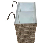 Ringhiera 2 pcs 80 x 17 x 17 cm Metallo