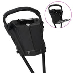Carrello da golf Nero 95 x 60 x 130 cm Ferro